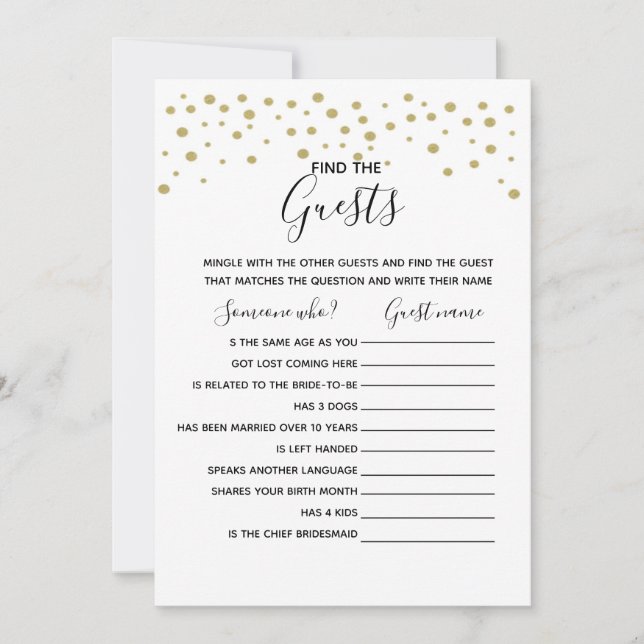 Hitta möhippan för gästspel inbjudningar (Framsida)