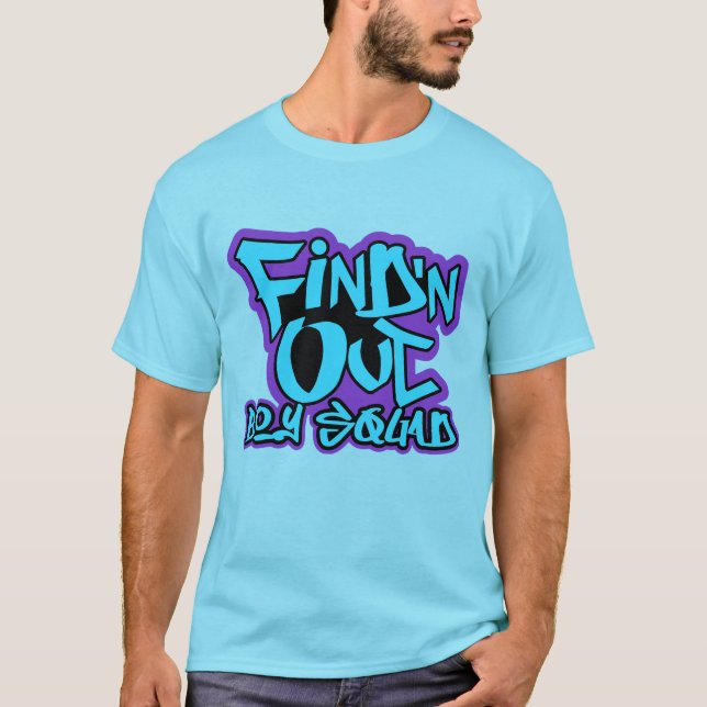 Hitta "N Out Gender Reveal"! T Shirt (Framsida)
