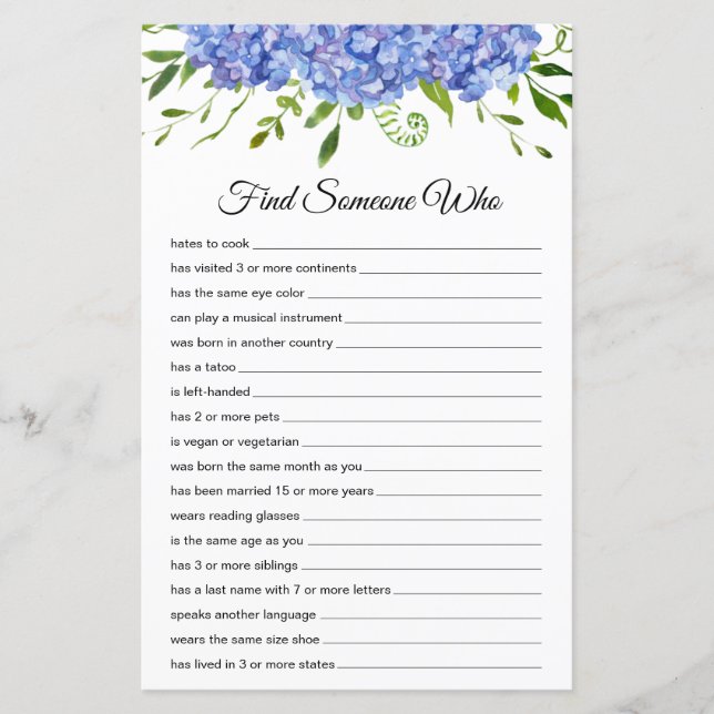 Hitta någon som pappersark (Framsida)