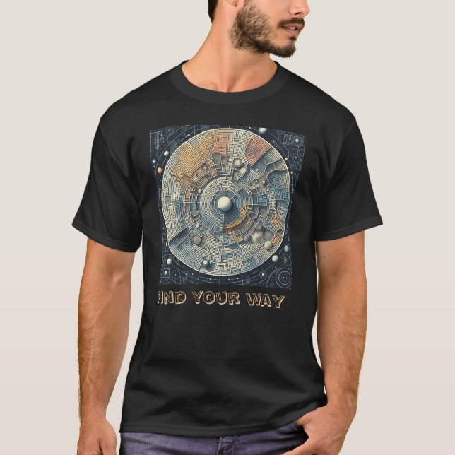 hitta rätt väg t shirt (Framsida)