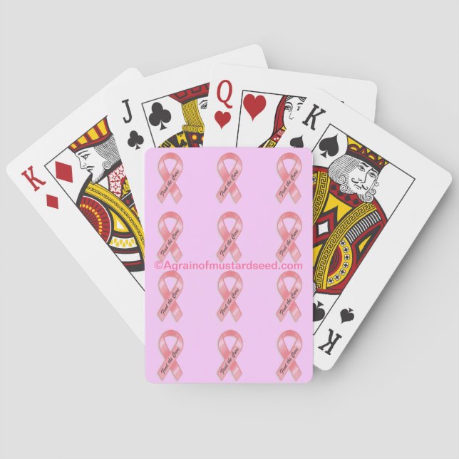 HITTA RISKEN FÖR Rosa AV CURE Casinokort (Baksidan)