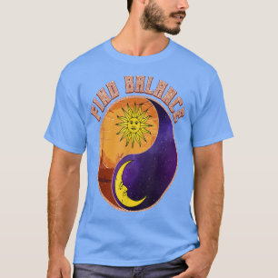 Hitta salance Yin Yang Tee Positive Vibes Yoga Mot