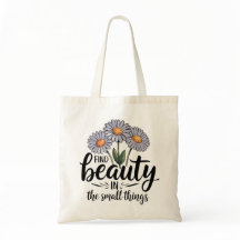 Hitta skönhet i det lilla saken