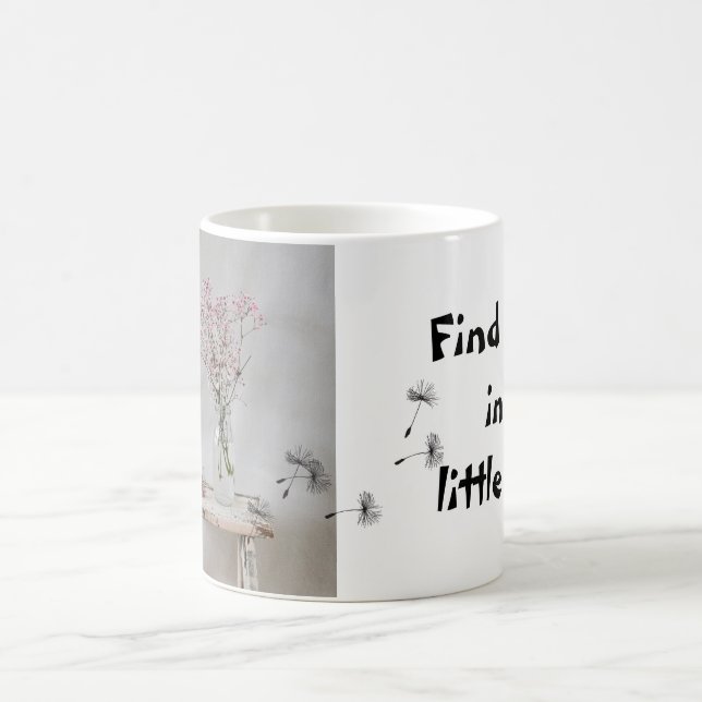 Hitta skönhet i lilla Saken - inspiration Kaffemugg (Center)