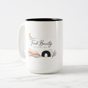 Hitta skönhet i varje dags present Kaffe kopp