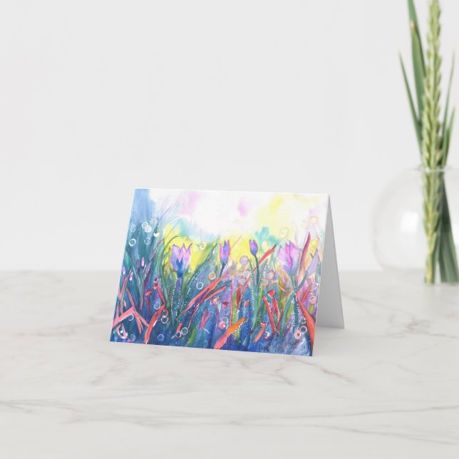 Hitta tid i dag att dansa! Kort för hälsning (Framsida)