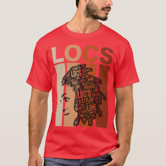 Hitta Vintage Retro Ord i Hair T Shirt