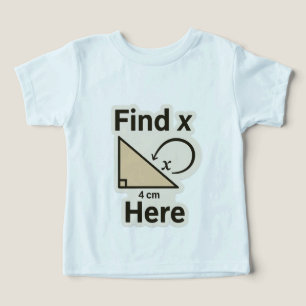 Hitta X Math Joke Sticker - Funny Geometry Pun T Shirt