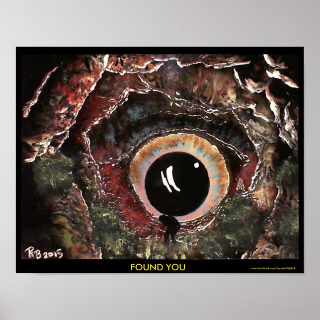 Hittade dig! poster (Framsidan)