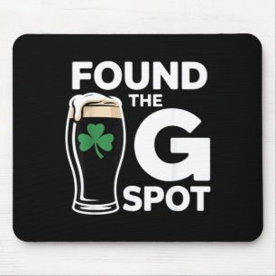 Hittade G-punkten Rolig St Patricks Day Musmatta
