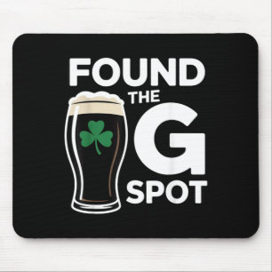 Hittade G-punkten Rolig St Patricks Day Musmatta