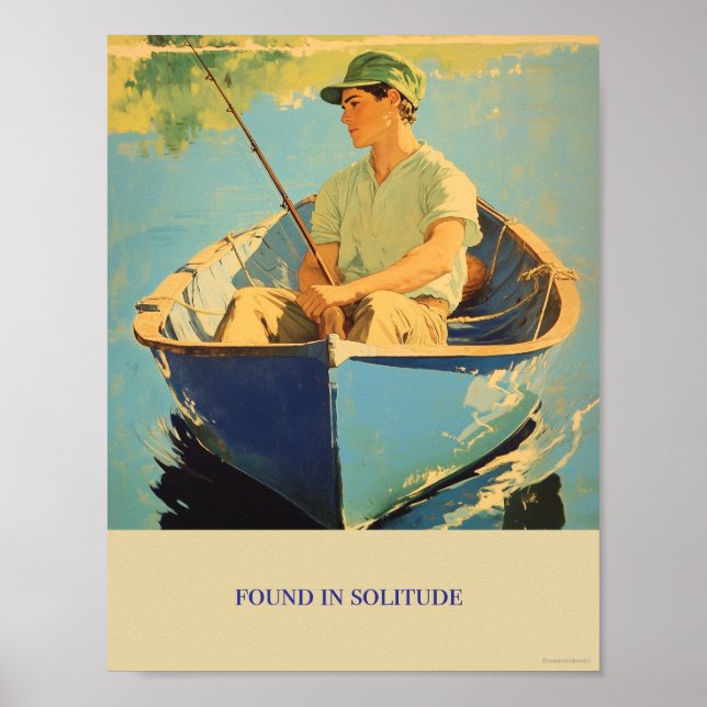 Hittade i Solitude-Poster Poster (Framsidan)