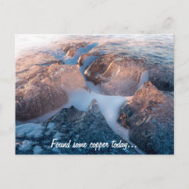 Hittade lite koppar i dag, C0678-vykort Vykort