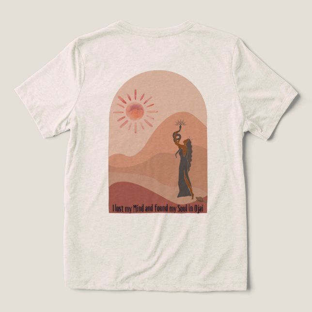 Hittade min Soul T Shirt (Design Baksida)