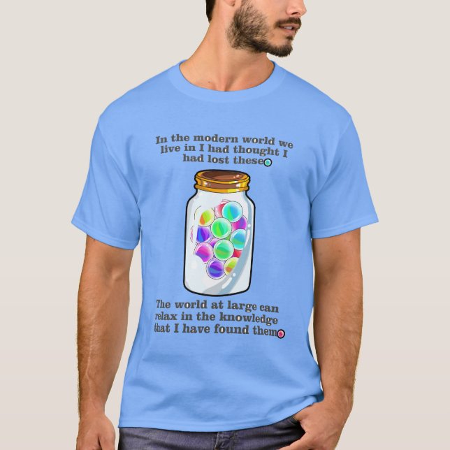 Hittade mina skulpturer (tecknad) t shirt (Framsida)