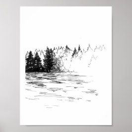 Hittade: Naturens fog Poster