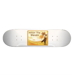 Hittin vågarsurfaren på stranden skateboard bräda 20 cm