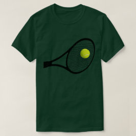 Hitting A Tennis Boll T Shirt