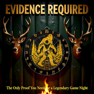 Hitting Bullseyes och Bigfoot Dreams Darttavla