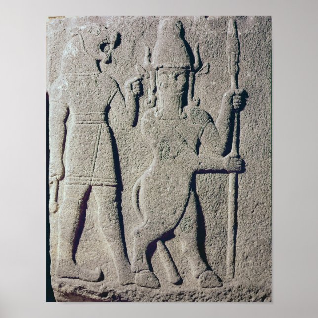 Hittite Gud Uomi, Karkemish Poster (Framsidan)