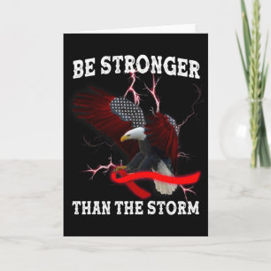 HIV AIDS Awareness Eagle Red Ribbon HIV ThANT T- S Kort