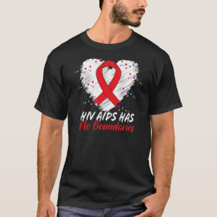 Hiv aids har inget begränsat stöd för byråkrati t shirt