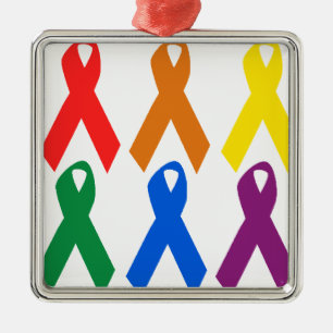 HIV-MEDVETENHET/AIDSMEDVETENHET JULGRANSPRYDNAD METALL