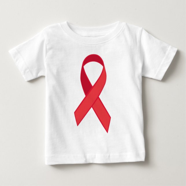 Hiv-medvetenhet - Röda band Tröja (Framsida)