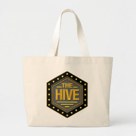 Hive Jumbo Tote Bag Jumbo Tygkasse