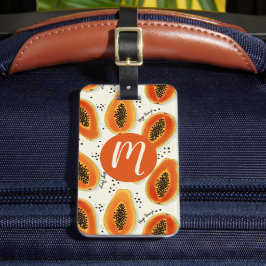 Hiya Papaya Mönster Bagagebricka