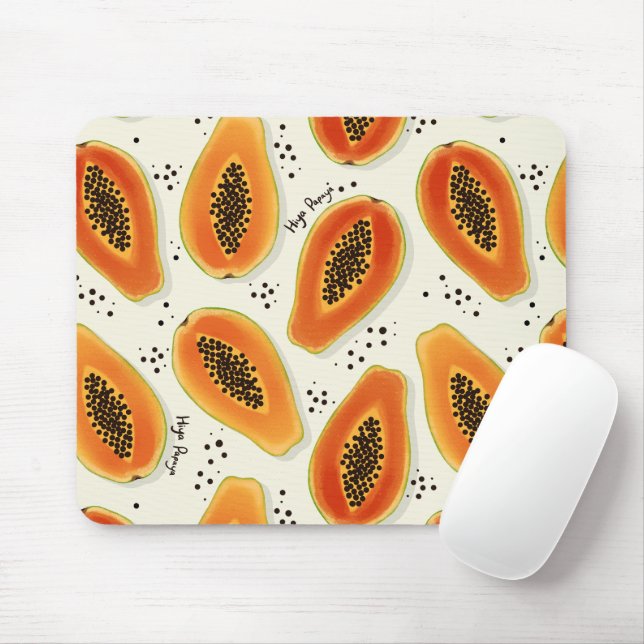 Hiya Papaya Mönster Musmatta (Med mus)
