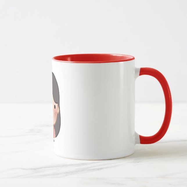 HJ-Berättelse flickamugg Mugg (Höger)