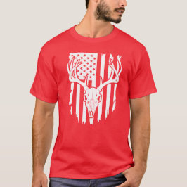 Hjälm amerikansk flagga t shirt