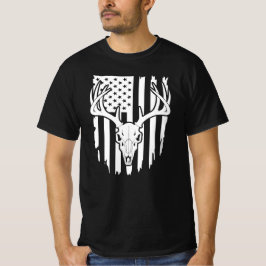 Hjälm amerikansk flagga t shirt