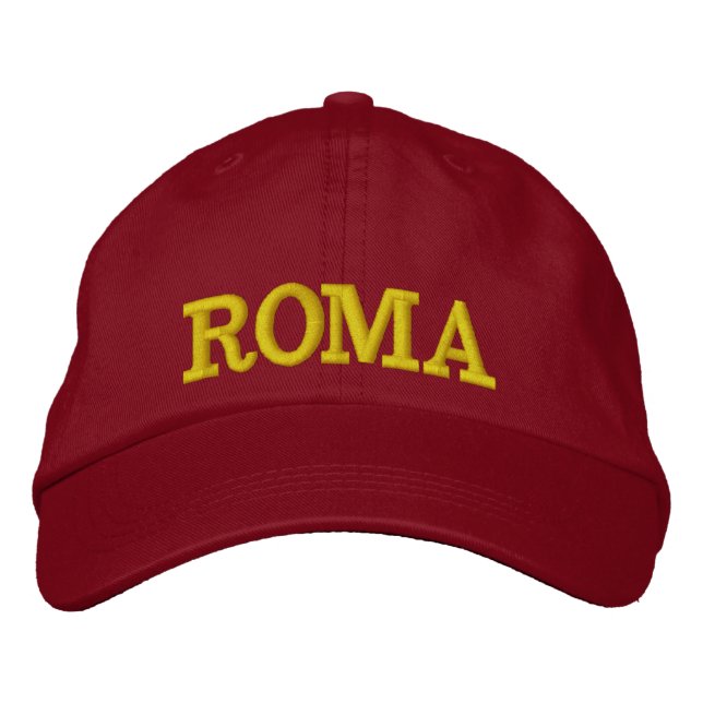 Hjälm för Rom Broderad Keps (Framsida)