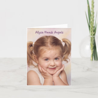Hjälp Allysa Walk igen - Anpassad Kort
