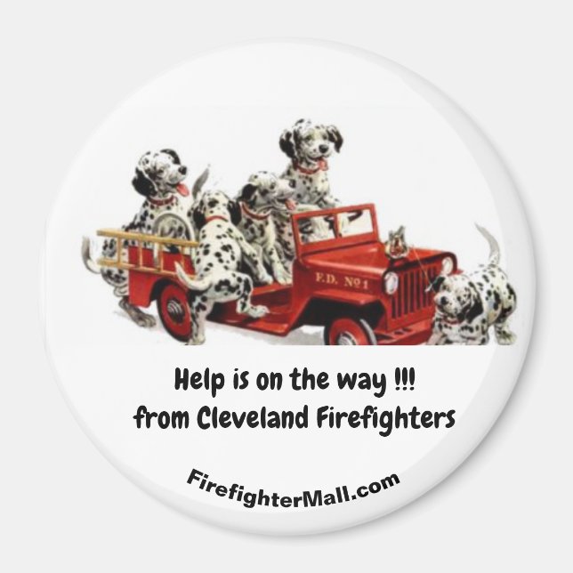 Hjälp är på väg!!! magnet (Framsidan)