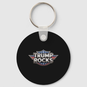 Hjälp Behålla Amerika Underbart - större design Nyckelring