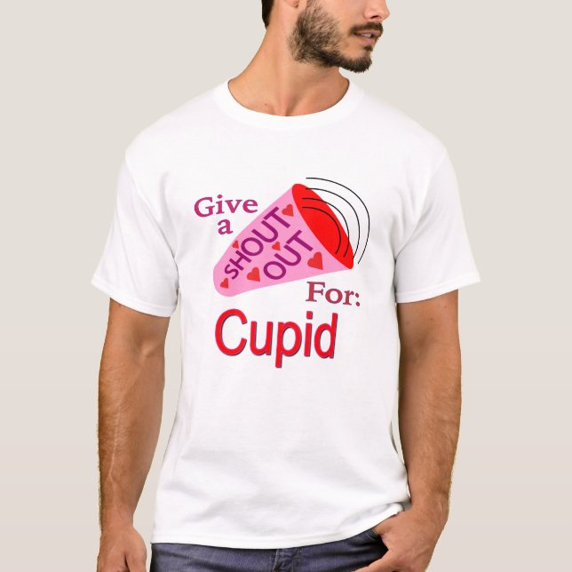 Hjälp Cupid på traven T Shirt (Framsida)