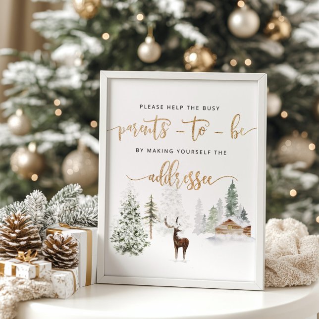 Hjälp de Busy Parents Adress och Kuvert Poster (Skapare uppladdad)