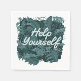 Hjälp dig själv pappersservett