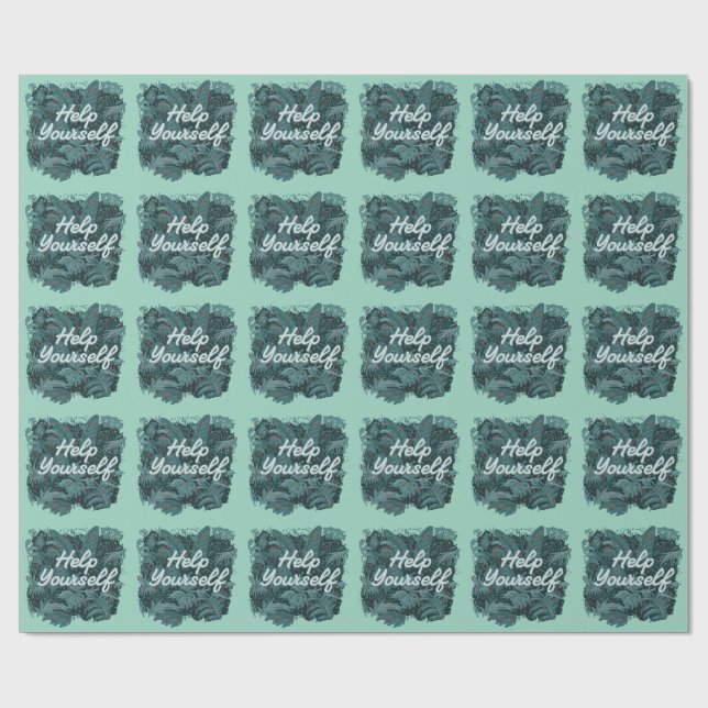 Hjälp dig själv presentpapper (Platt)