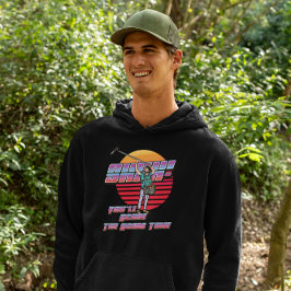 HJÄLP! Du Skrämmer rumstonen - Lustigt boom Op Hoodie