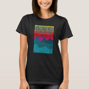 Hjälp fler bin att anlägga mer Träd Rena havet Ret T Shirt