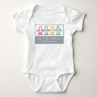 Hjälp för föräldralösbabyen Onsie T-shirt