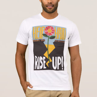 HJÄLP HAITI ATT STIGA UPP! TEE SHIRT