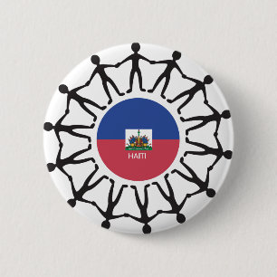 Hjälp Haiti Knapp