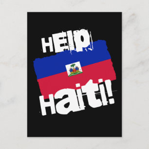 Hjälp Haiti! Vykort