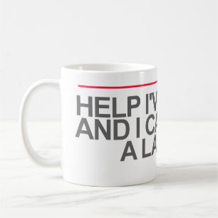 "HJÄLP har jag STUPAT, OCH JAG KAN INTE APPELLEN Kaffemugg