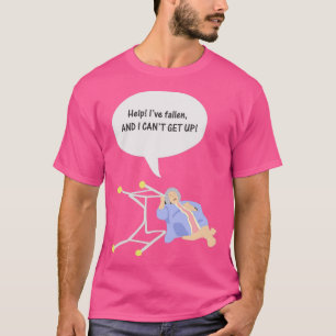 Hjälp Ive har fallit och jag kan inte komma upp T Shirt